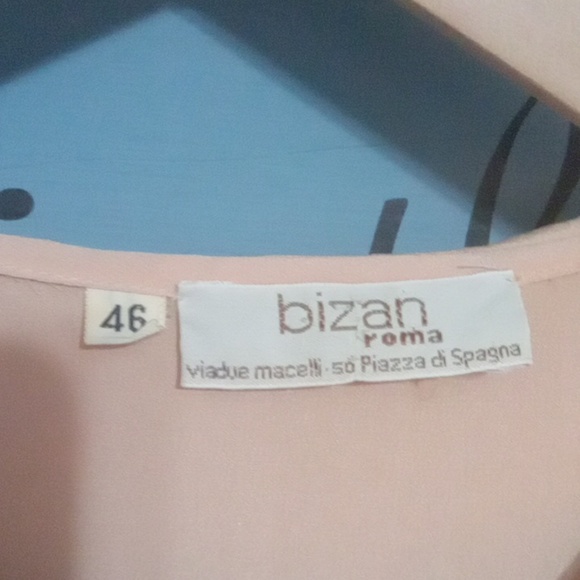 USED BIZAN ROMA SHORT SLEEVE BLOUSE - Picture 3 of 3